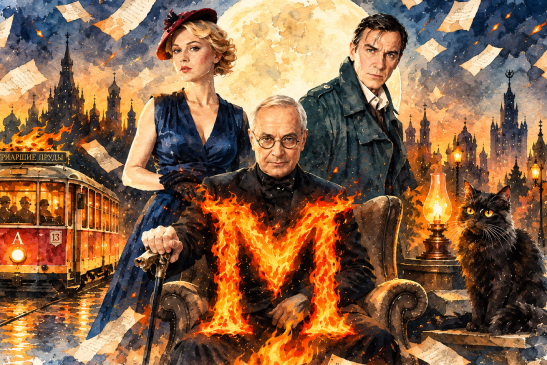 Спектакль "Мастер и Маргарита" в театре Сатиры